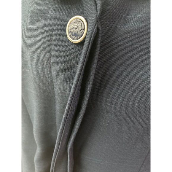 Sweet Suit Ruffle Collar Long Sleeve Top / Blouse Size 8 - Picture 7 of 9